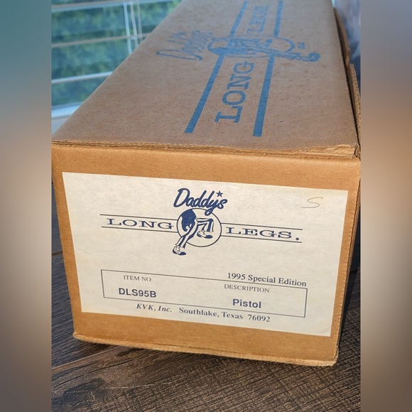 1995 PISTOL #DLS95B RETIRED DADDY'S LONG LEGS African American Doll Box + COA - Picture 5 of 12